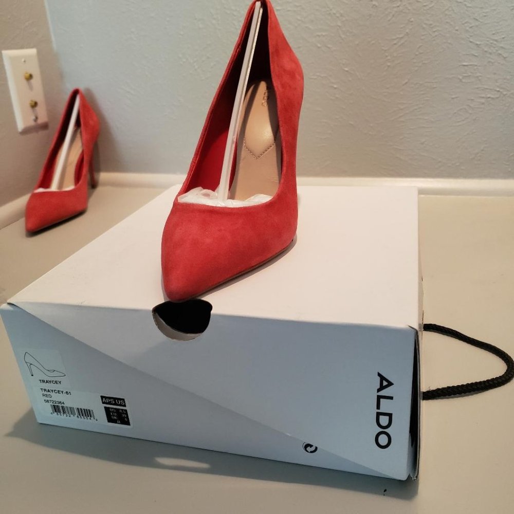 Aldo Red Pumps